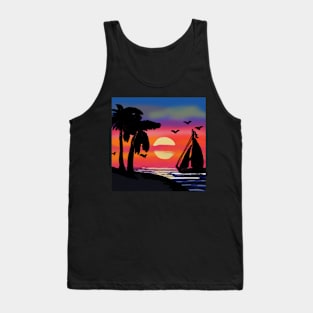 Beach Sunset Tank Top